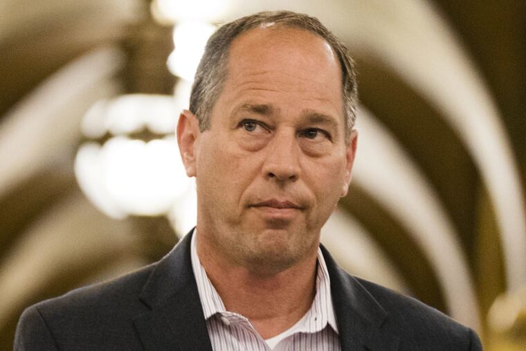 Senate President Pro Tempore Joseph Scarnati, (R-Jefferson), walks through the Pennsylvania Capitol. (AP Photo/Matt Rourke)