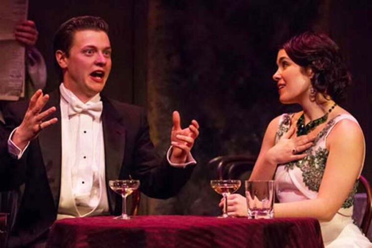 1812 Productions & Drexel University's Mandell Professionals in Residence Project present To Fool The Eye by Jeffrey Hatcher. (Photo by Mark Garvin)