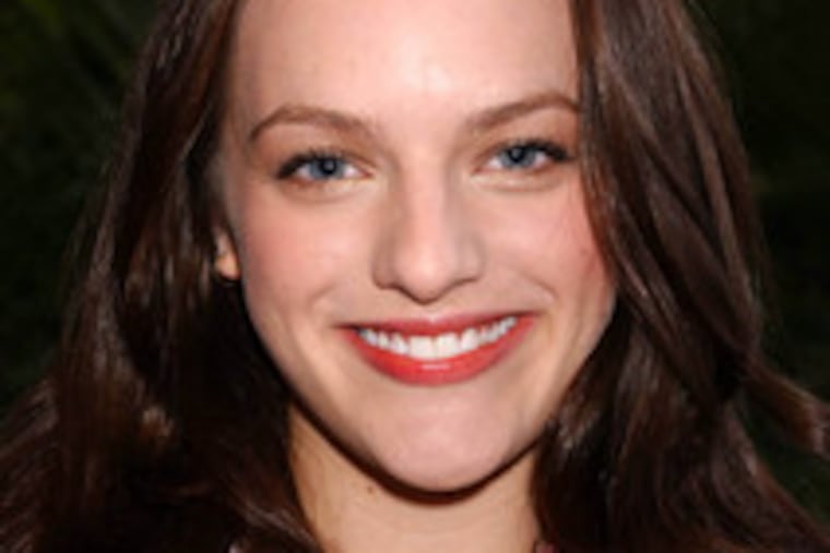 Elisabeth Moss (above) stars on the stage and on TV.