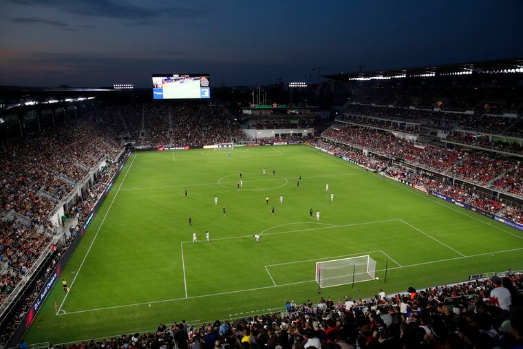Audi Field, D.C. United's home stadium.
