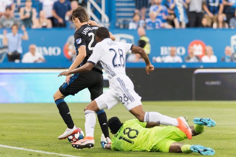 Lassi Lappalainen scored two goals in the Montreal Impact's 4-0 win over the Union.