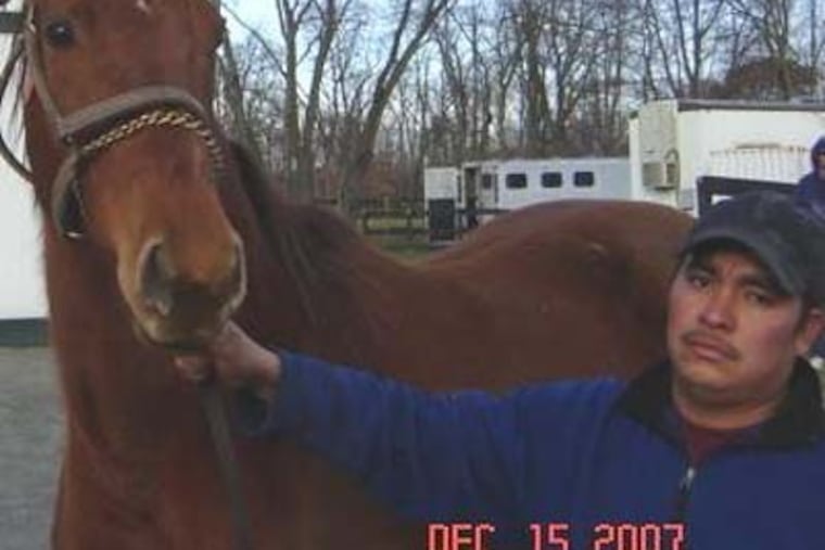 Slaying victims Alex Aguilar and Marcial Morales-Maldonado (not shown) were brutally hacked to death on the horse farm where they worked.