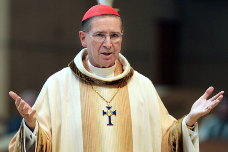 FILE - In this May 10, 2006 file photo, Cardinal Rogery Mahony celebrates mass at the Cathedral of Our Lady of the Angels in Los Angeles. The Roman Catholic Archdiocese of Los Angeles will pay nearly $10 million to settle four clergy sex abuse cases that alleged abuse by a now-defrocked priest who told Mahony nearly 30 years ago he had molested children, attorneys confirmed on Tuesday March 12, 2013. (AP Photo/Reed Saxon, File)