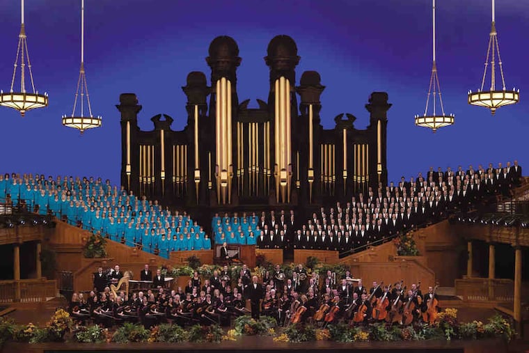 The Mormon Tabernacle Choir and Temple Orchestra: The repertoire is hymns and folk music, rarely great choral works. This despite the fact that the choir once collaborated often with the Philadelphia Orchestra, producing best-selling recordings of Handel's "Messiah."