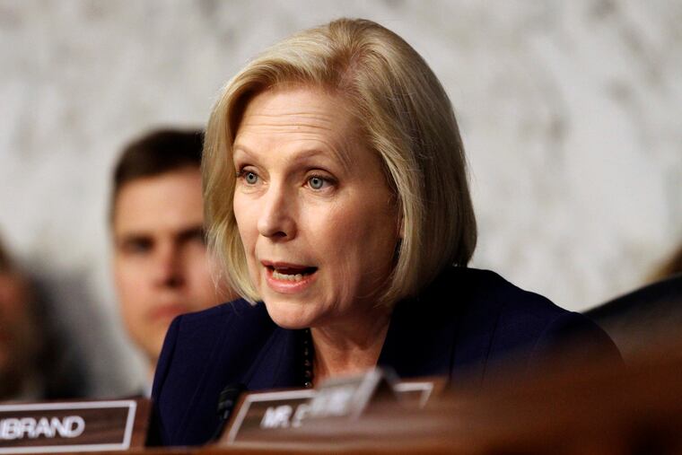 Sen. Kirsten Gillibrand, (D., N.Y.) on Capital Hill on April 26.