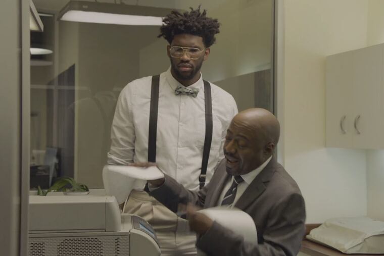 Sixers star Joel Embiid stars as… Joel Embiid alongside “Chapelle Show” alum Donnell Rawlings in the season premiere of Verizon go90’s “The 5th Quarter.”