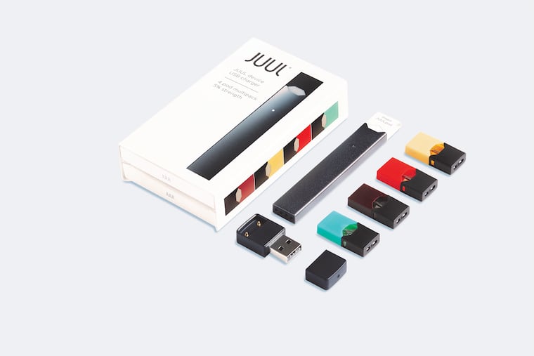 JUUL is a new form of electronic cigarettes.