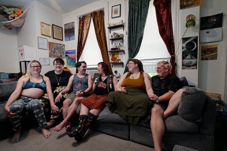 He lives with his wife — and his husband, and his partner, in a 6-person polycule
