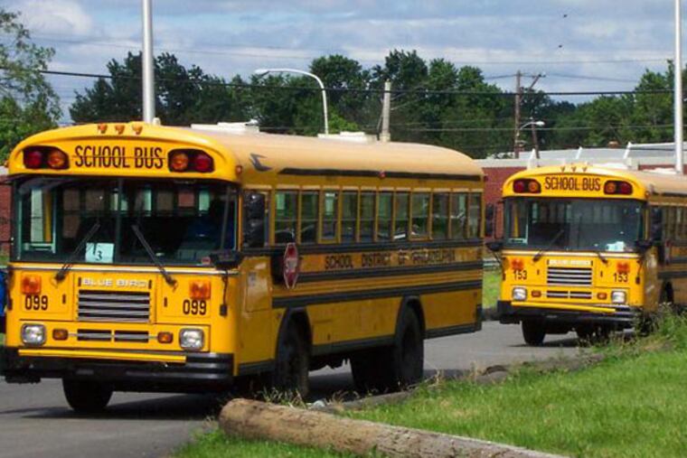 Philadelphia school buses. (School District of Philadelphia photo)