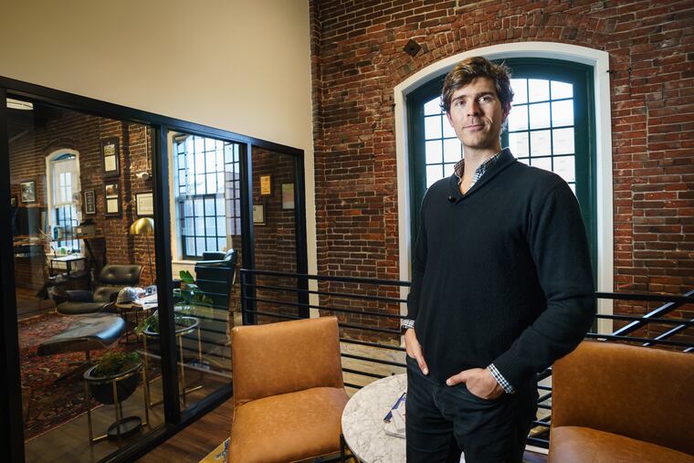 President of Pop! Promos, Sterling Wilson, at their headquarters in Philadelphia.