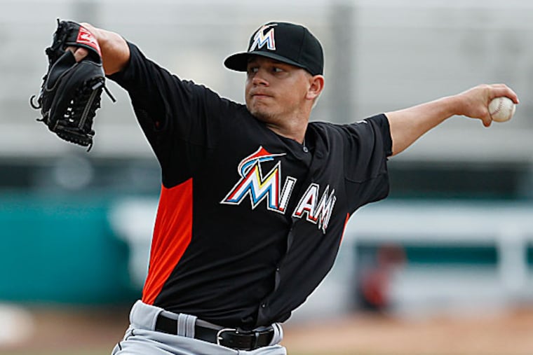 Left-handed pitcher Rob Rasmussen. (Jeff Roberson/AP)