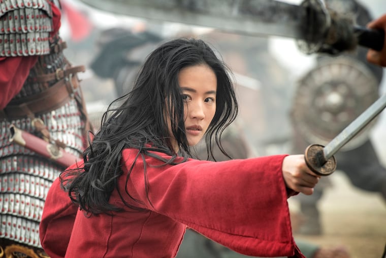 Yifei Liu in the title role of "Mulan."