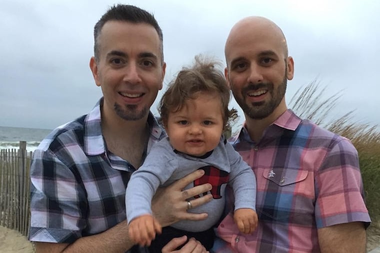 Fred on left, Brian on right, Lincoln in the middle. (Anna Rose)