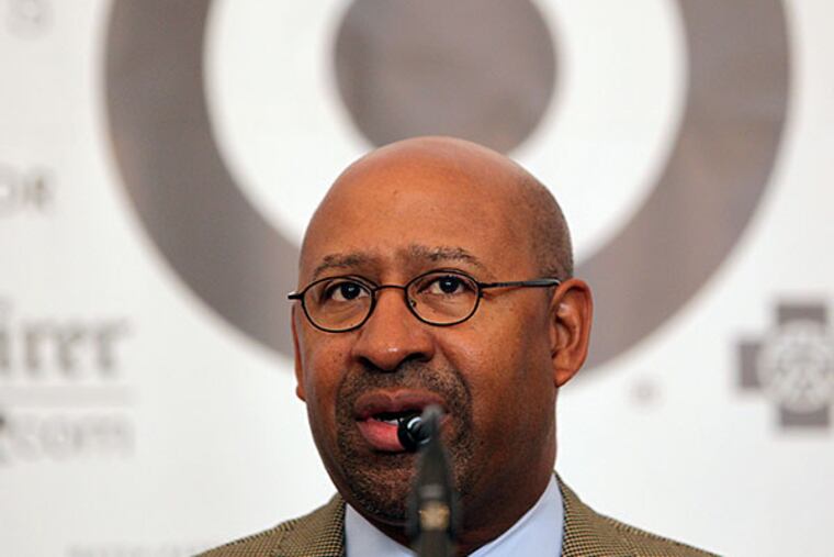 "We cannot always to do everything we want, even if those things are to make people feel better," Mayor Nutter said.