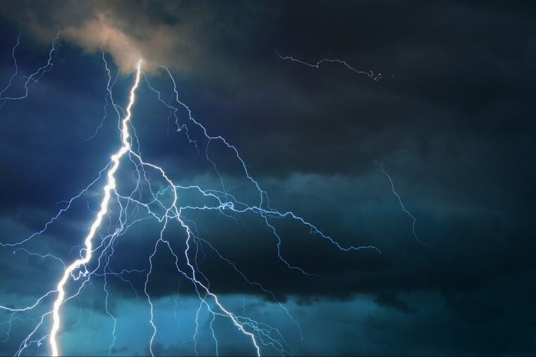 Who says we shouldn’t be afraid of lightning?