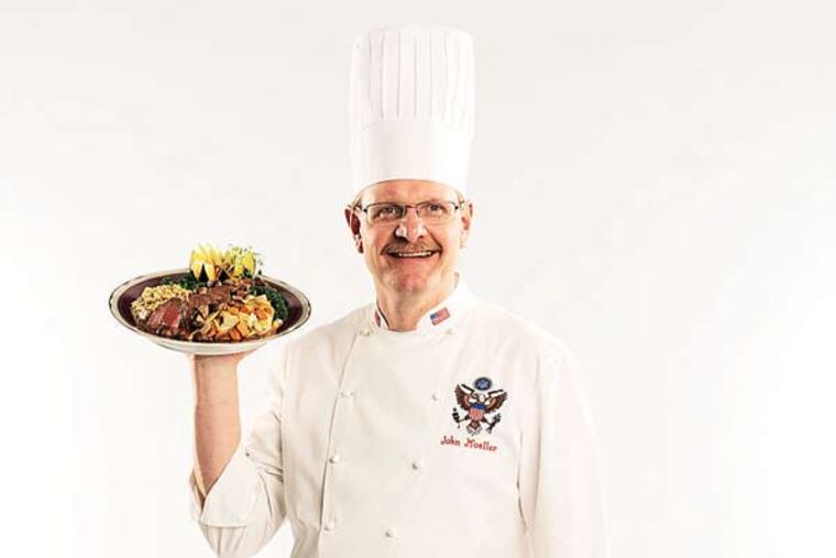 John Moeller, who was a sous-chef in the White House kitchen, has a new book out. (Photo from John Moeller)