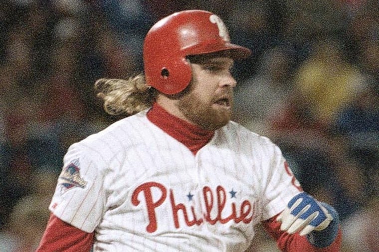 John Kruk during a game in 1993. (Rusty Kennedy/AP file)