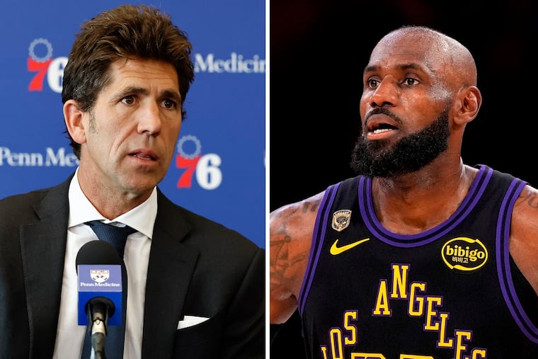 HSBE president of sports Bob Myers hired Mike Gansey, Daryl Morey's replacement. Can he also help bring LeBron to Philly?