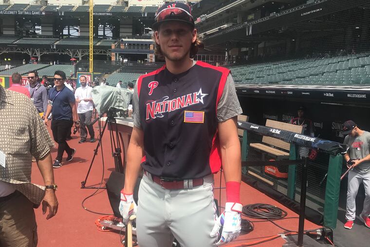 Phillies prospect Alec Bohm will participate in Sunday's Futures Game in Cleveland.