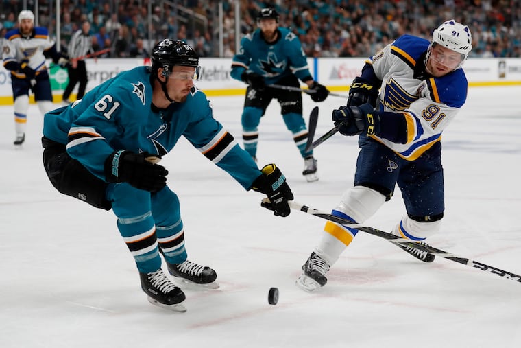 Justin Braun (61) is a stay-at-home defenseman.