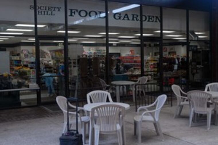 The Food Garden market at Society Hill Towers , which has long had ground-level retail. The trend is rising as condo buyers and apartment renters seek easy access to amenities.