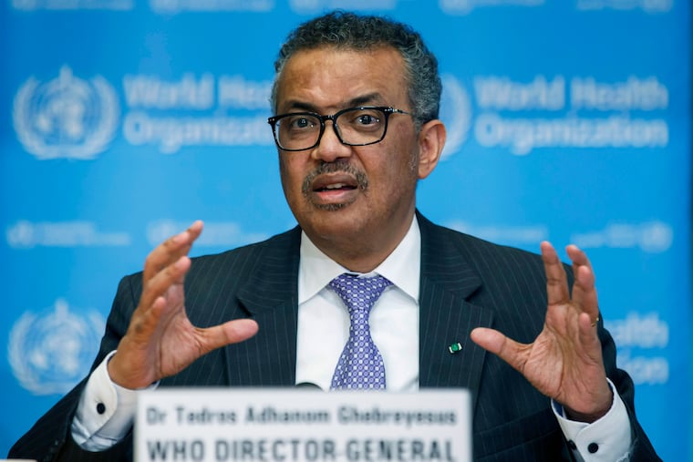 edros Adhanom Ghebreyesus, Director General of the World Health Organization