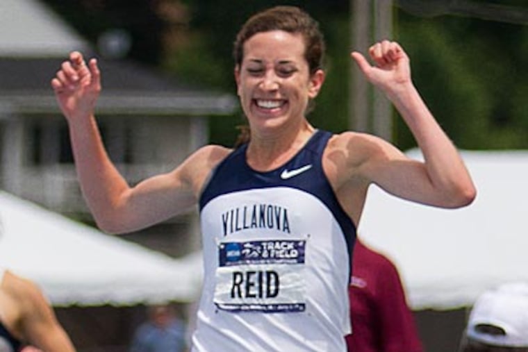 Villanova's Sheila Reid is one of three finalists for the The Honda-Broderick Cup.