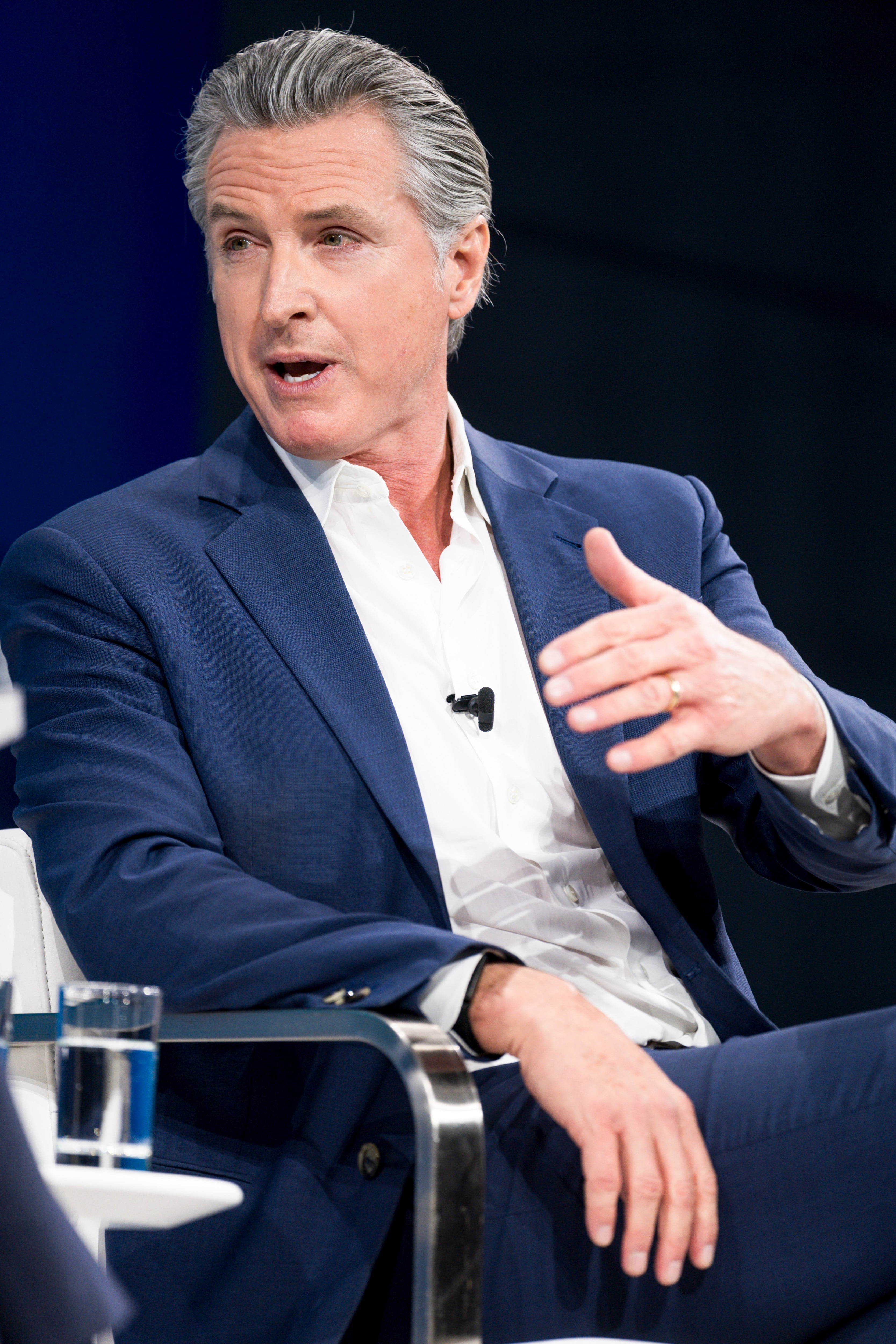 Gavin Newsom says he won’t run in 2028 if Kamala Harris does