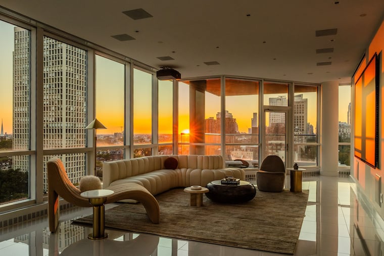 The penthouse at 101 Walnut St., formerly owned by Joel Embiid, sold for $3.6 million on Oct. 31. 2025.