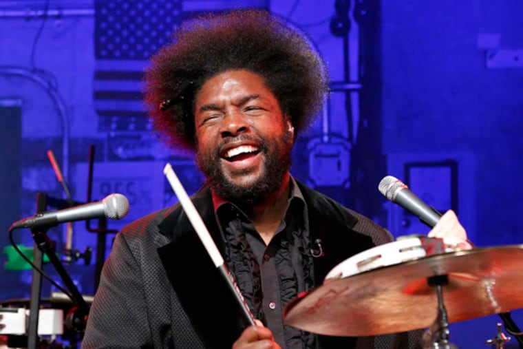 Questlove on "Late Night with Jimmy Fallon." (Photo by: Lloyd Bishop/NBC)