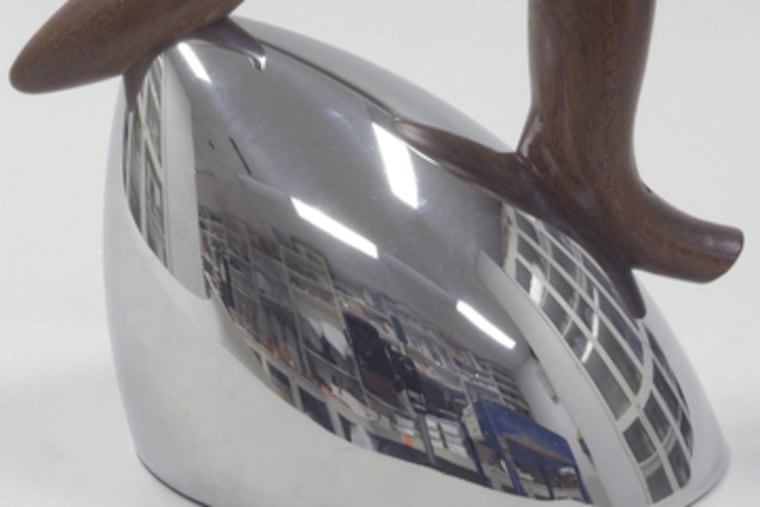 The evocative forms Gehry used for the house turned up in other projects, such as this Alessi teakettle.