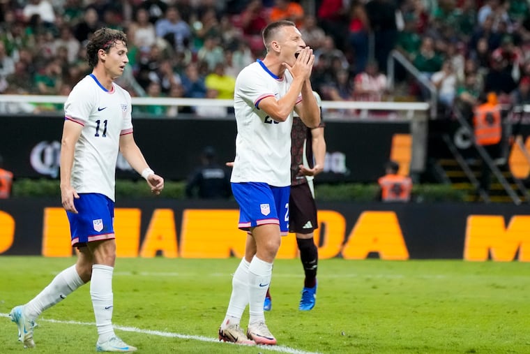 Brenden Aaronson (left) and Joe Scally (right) were starters in Tuesday's game.