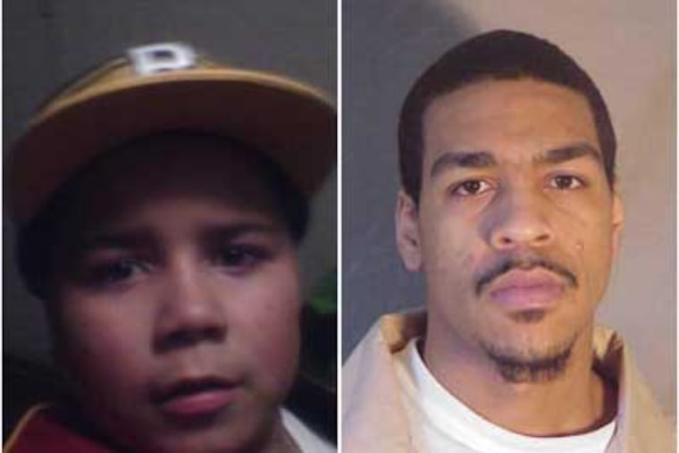 Greg Rawls, right, was arrested today in connection with a shooting in Camden that left Jorge Cartagena severely injured and facing blindness. (Photo of Jorge by Isabel Cartagena).