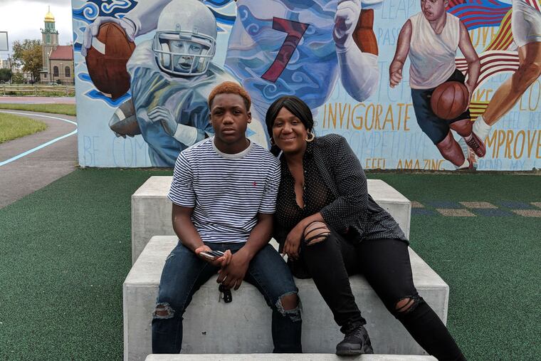 Zahiem Salahuddin, 13, and his mother, Zakiyyah Salahuddin, deny that he used his toy gun to shoot anyone. They believe the charges against him amount to the criminalization of child's play.