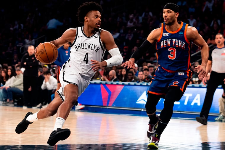 Dennis Smith Jr. (4) averaged 9.7 points and 4.2 assists in 326 games over a seven-year career with the Dallas Mavericks, New York Knicks, Detroit Pistons, Portland Trail Blazers, Charlotte Hornets and Brooklyn Nets.