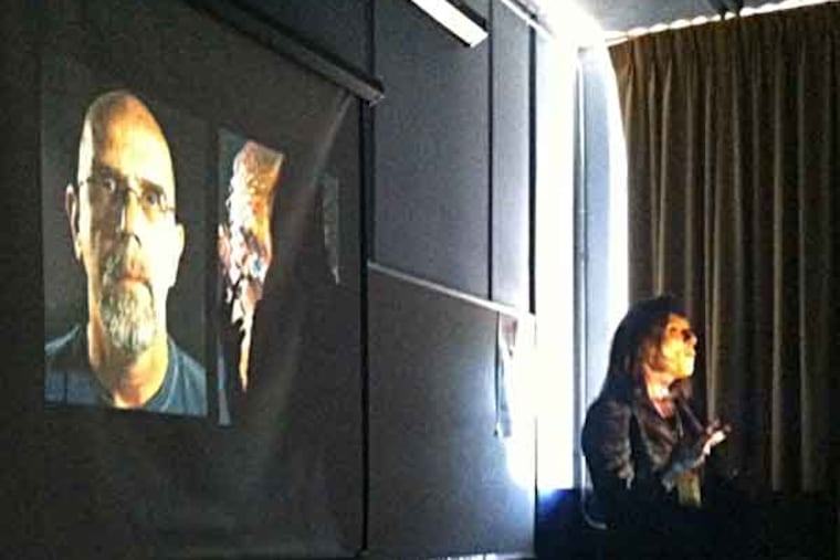 Art historian Amy Herman teaches Art of Perception at the Philadelphia Academy. PCOPART18