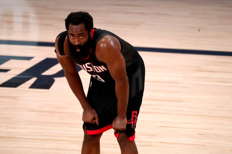 Houston Rockets guard James Harden