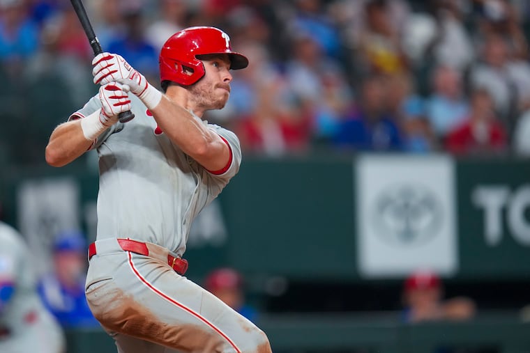 Max Kepler hit a two-run double against the Rangers during the seventh inning.