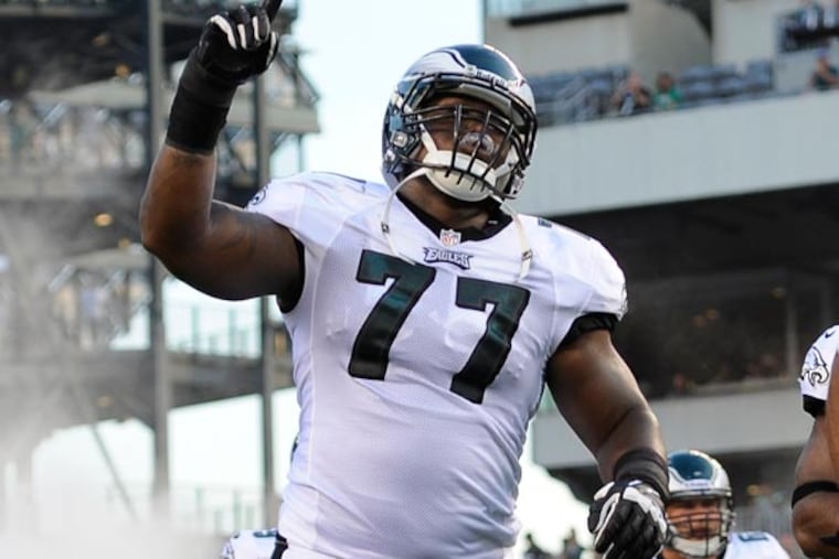 Eagles nose tackle Damion Square. (Michael Perez/AP)