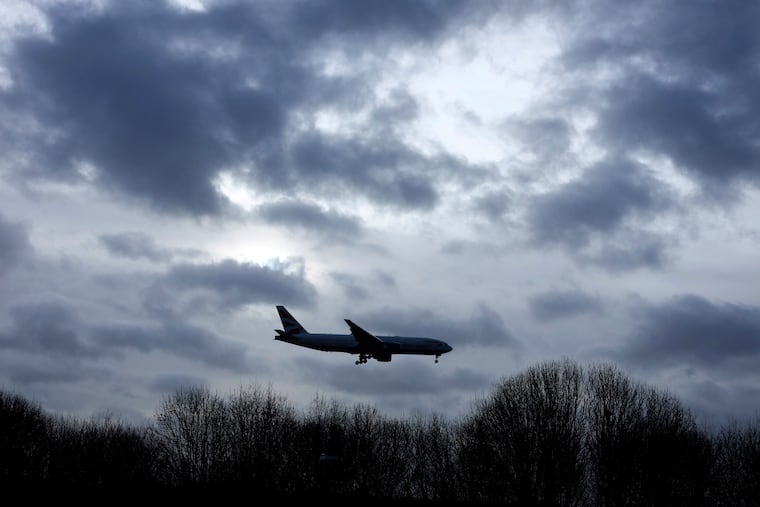 A plane comes in to land at Gatwick Airport in England, Friday, Dec. 21, 2018. Flights resumed at London's Gatwick Airport on Friday morning after drones sparked the shutdown of the airfield for more than 24 hours, leaving tens of thousands of passengers stranded or delayed during the busy holiday season.(AP Photo/Kirsty Wigglesworth)