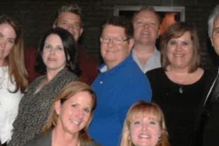 Mr. Frishkorn (center) enjoyed ice skating and was active in his flight attendants union.