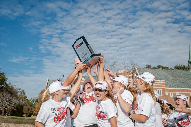 Field hockey will be among the sports canceled this fall due to the pandemic, the Atlantic 10 Conference announced Friday.