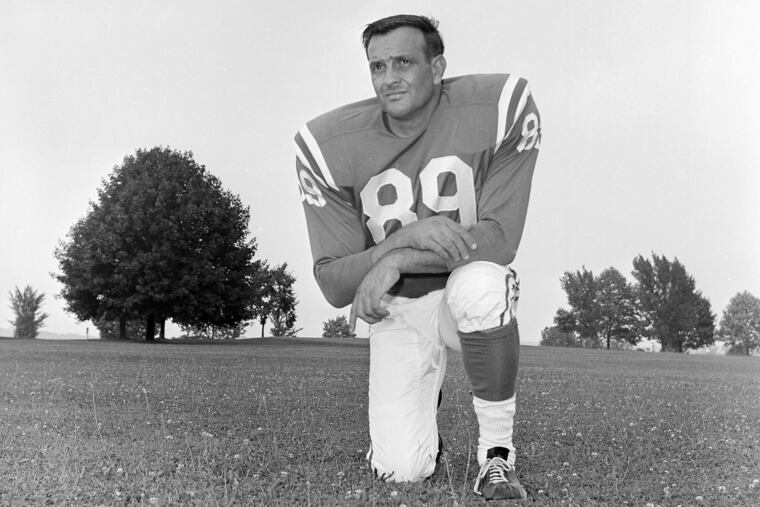 Gino Marchetti, defensive end for the Baltimore Colts, in July 1961.