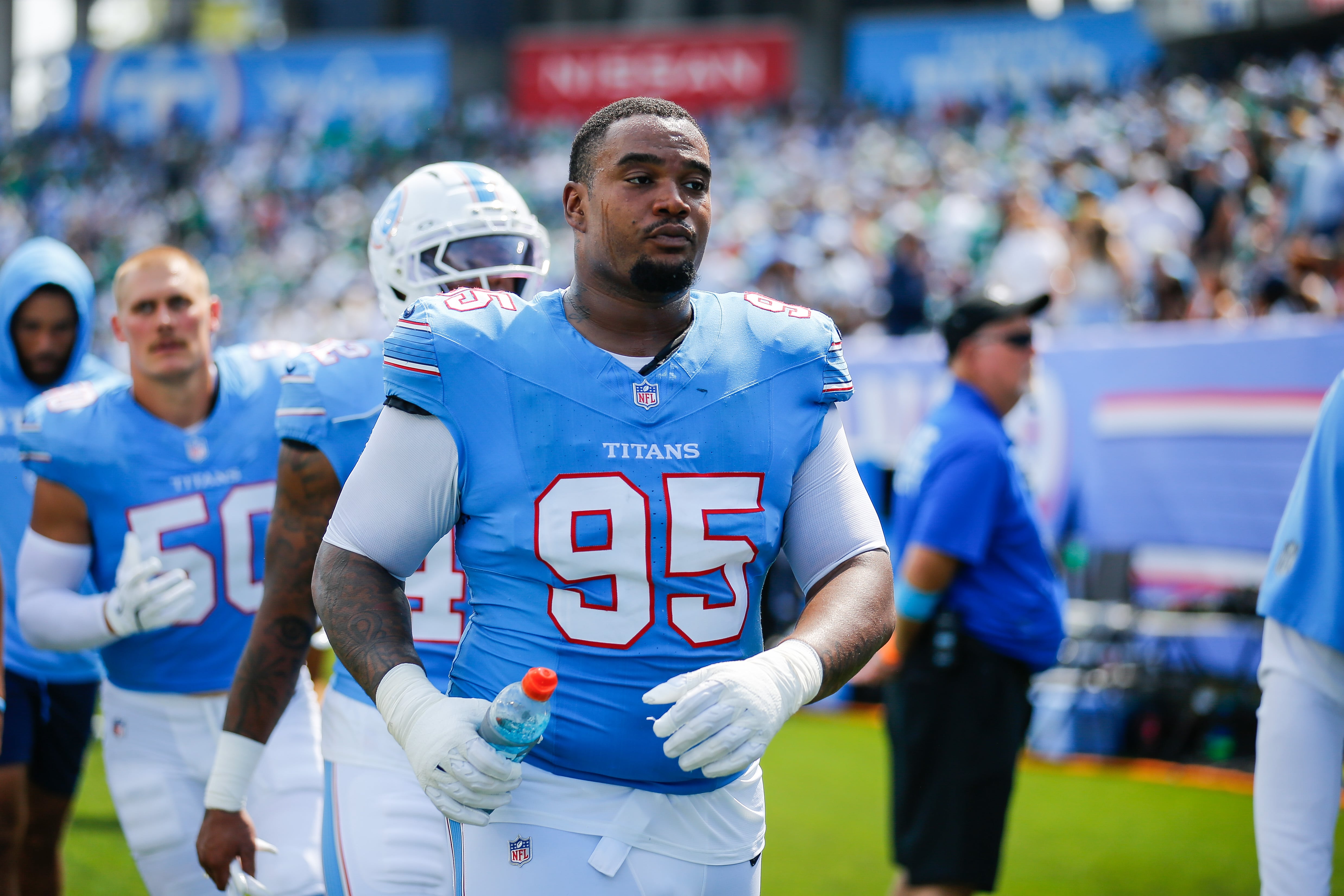 Jordan Elliott was released by Titans after pulling out gun in parking lot, coach Robert Saleh says