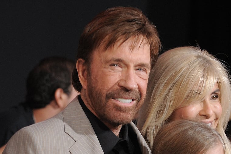 FILE - Chuck Norris attends the premiere for "The Expendables 2" in Los Angeles on Aug. 15, 2012.