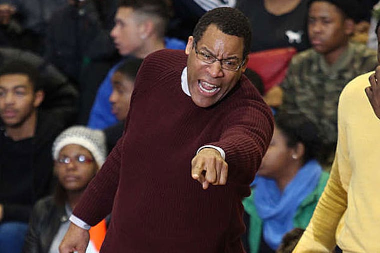 Ex-La Salle assistant Randy Monroe, now at Brandywine High. (Photo credit: Don Blake)