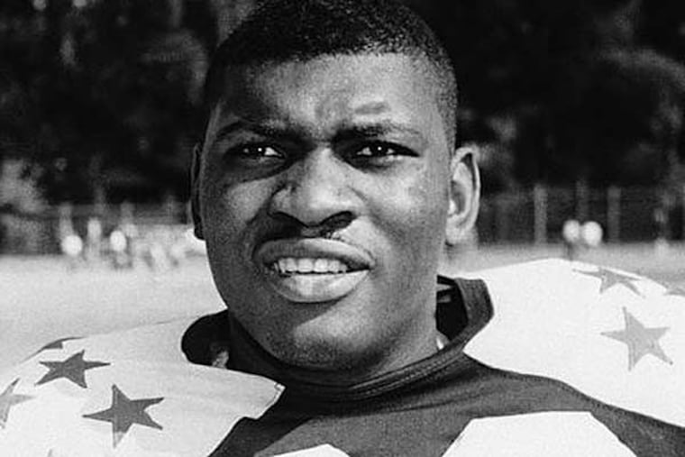 Dave Robinson of Penn State is shown on Dec 3,1963. (AP Photo)