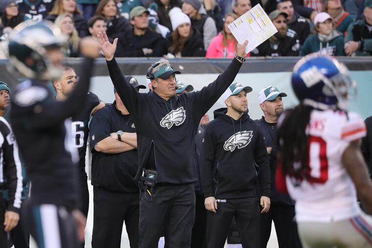 Doug Pederson was confident Jake Elliott's 43-yard field goal was going in.