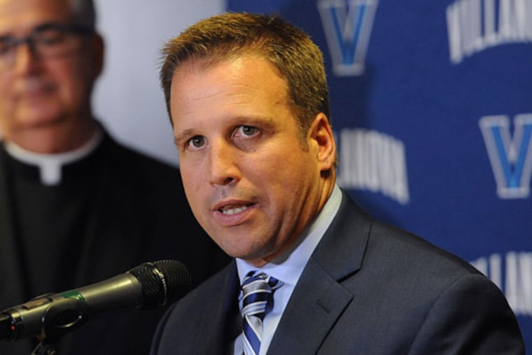 Villanova's new athletic director Mark Jackson.