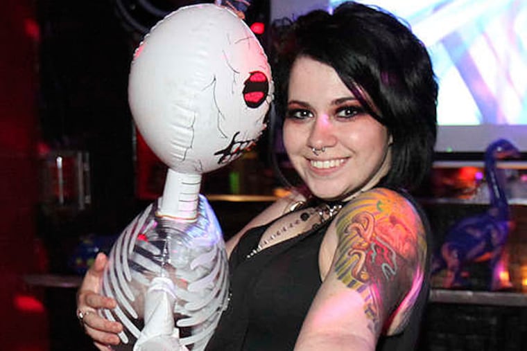 "Candy Ghoul" at the Barbary. Club-goers flee the suburbs for the dark pleasures of Philly's goth scene.